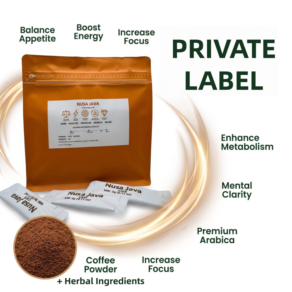 Instant Weight Loss / Slimming Coffee Blended with Potent Herbal Extracts, Mini Customization Available